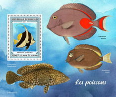 Djibouti  2021 Fishes S202210 - Djibouti (1977-...)