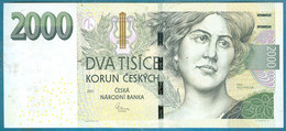 Czech Republic 2000 Korun 2007 - Prefix F - UNC - República Checa