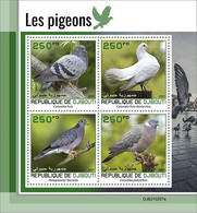 Djibouti  2021 Birds Pigeons S202210 - Djibouti (1977-...)