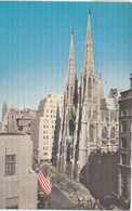 CARTOLINA  NEW YORK CITY,NEW YORK,STATI UNITI,ST.PATRICK'S CATHEDRAL-WITH BEAUTIFUL ARCHITECTURE,VIAGGIATA 1971 - Kirchen