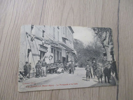 CPA 04 Alpes De Haute Provence Valensolle La Promenade Et Les Cafés - Autres & Non Classés