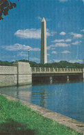 CARTOLINA  WASHINGTON DC,STATI UNITI,THE WASHINGTON MONUMENT,VIAGGIATA 1963 - Washington DC