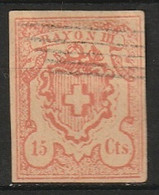 Suisse, 1850 Mi 18.  FAKE/FAUX/FALSCH (most Likely) - 1843-1852 Kantonalmarken Und Bundesmarken