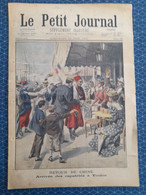Le Petit Journal N°553 Retour De Chine A TOULON Zouave Transvaal Capitulation De Jamestown Montagne Une Avalanche - Le Petit Marseillais