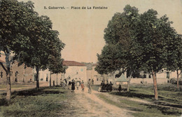 FR-40 LANDES - GABARRET - Place De La Fontaine - Gabarret