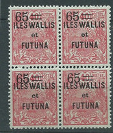 Wallis Et Futuna  - Yvert N° 32  **  Bloc De 4  - Az 32714 - Unused Stamps