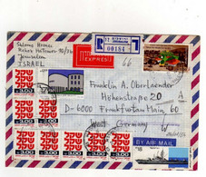 Lettre Recommandée , Registered Cover Du 24/01/84 Pour L' Allemagne - Briefe U. Dokumente