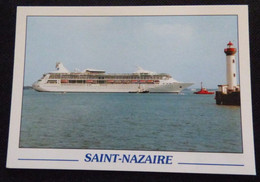 44 -  SAINT-NAZAIRE 44 -  LE RHAPSODY OF THE SEAS CONSTRUIT PAR ALSTOM - Paquebots