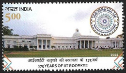 India 2022 IIT Roorkee , Engineering Science, Education Complete MNH As Per Scan - Sonstige & Ohne Zuordnung