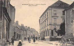 Mansigné     72        La Rue Principale   Hôtel Du Dauphin           (voir Scan) - Sonstige & Ohne Zuordnung