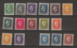 1915 MNH New Zealand Mi 136-146, 148-49, 161-63 Postfris** - Neufs