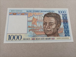 Billete De Madagascar De 1000 Ariary, Serie A00146044, Año 1994, UNC - Madagascar