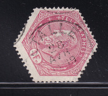 DDDD 417  --  Timbre Télégraphe Cachet Postal Simple Cercle ETALLE - Telegraafzegels [TG]