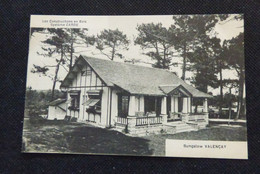 75 - PARIS  - CARTE PUBLICITAIRE - LES CONSTRUCTIONS EN BOIS SYSTEME CARDE  - BUNGALOW  VALENCAY - Autres & Non Classés