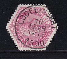 DDDD 421  --  Timbre Télégraphe Cachet Postal Simple Cercle LODELINSART 1900 - Frappe Complète - Sellos Telégrafos [TG]