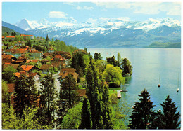 HILTERFINGEN Am Thunersee Eiger Mönch Jungfrau - Hilterfingen