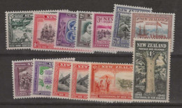 1940 MNH New Zealand Mi 253-65  Postfris** - Unused Stamps