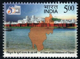 India 2022 Tripura State 50 Years MNH As Per Scan - Otros & Sin Clasificación