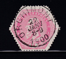 DDDD 427  --  Timbre Télégraphe Cachet Postal Simple Cercle ORCHIMONT 1900 - Frappe LUXE - Sellos Telégrafos [TG]