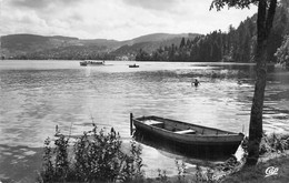 CPA France - Gérardmer - Un Coin Du Lac - Réal. Photo. - C. A. P. - Animée - Nageur - Bateaut - Barque - Paysage - Gerardmer