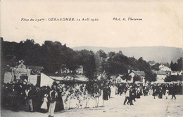 CPA France - Gérardmer - Fêtes Du 152 éme - 12 Août 1910 - Phot. A. Thevenon - Oblitérée 1911 - Animée - Théâtre - Gerardmer