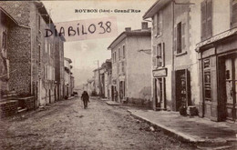 ROYBON   ( ISERE )     GRAND ' RUE - Roybon