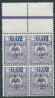 Wallis Et Futuna     - Yvert N°27** Bloc De 4 Bord De Feuille   - Az 32906 - Unused Stamps