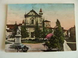 FAENZA    CHIESA   EMILIA-ROMAGNA   VIAGGIATA   COME DA FOTO ACQUERELLATA - Faenza