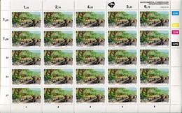 Südafrika South Africa Mi# 831-3 Full Sheet Postfrisch/MNH - Environmental Conservation - Nuevos