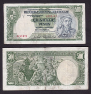 URUGUAY 500 PESOS 1939 - Uruguay