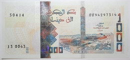 Algérie - 1000 Dinars - 2018 - PICK 146b - NEUF - Algeria