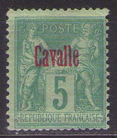 CAVALLE 1893  Mi 1 MH*VF - Unused Stamps