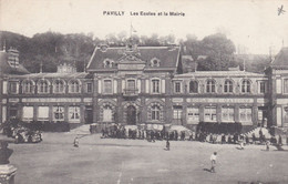 76 Pavilly. Les Ecoles Et La Mairie - Pavilly