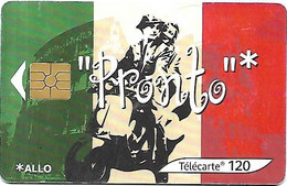 @+ Télécarte Allo 6 - Italie (pronto) - 120U - Gem2 - 02/02 - Ref : F1207 - 2002