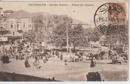 1921 - LIBAN - TYPE BLANC Sur CP De BEYROUTH => MARSEILLE Avec TAXE ! - Liban