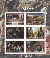 Cook 2021, Easter, Painting By Leonardo, Caravaggio, Tiziano, Madrazo, Horse, 6val In Block - Paintings