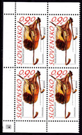 Europa Cept - 2014 - Slovakia, Slovenska - Block Of 4 Set With Corner (music) ** MNH - 2014