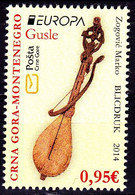 Europa Cept - 2014 - Montenegro - (music) ** MNH - 2014