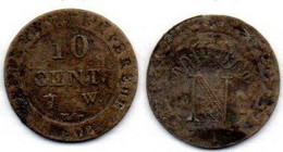 MA 18596 /  10 Centimes 1808 W TB - 10 Centimes