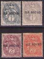 ROUAD 1916  Mi 4-6  MH* - Nuevos