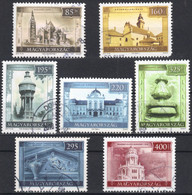 HUNGARY Palace Godollo Castle Szeged Church Cathedral Margit Water Tower Fountain ELTE University 2010 2011 2013 - Used Stamps