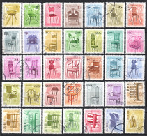 Hungary ANTIQUE FURNITURE Chair LOT Used 1999 2000 2001 2002 2003 2006 2009 2011 2012 - Used Stamps