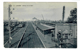 Landen   Intérieur De La Gare   Edit SBP N° 19 - Landen