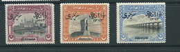 Rare Bahawalpur Set Of 3 Officials Lightly  Hm Sgo11 Sgo13 Reasonable Stamps - Bahawalpur
