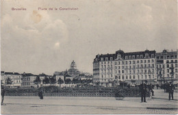 Bruxelles - Place De La Constitution - 1907 Imp. Heiss & C° Cologne - Places, Squares