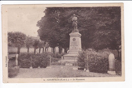 2 - COURVILLE - Le Monument (1914-1918) - Courville