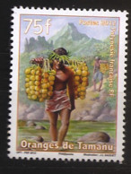 Polynésie 2012 N° 995 ** Flore, Fruit, Oranges, Tamanu, Couronne, Fleurs, Porteur, Agriculture, Rivière, Folklore Agrume - Neufs