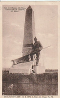 AK Kriegerdenkmal - 4. Thür. Inf.-Regt. Nr. 72 - 16.8.1870 - Feldpost  Inf. Regt. 369 - 1917 (62809) - Monuments Aux Morts