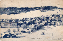 Sainte Croix En Hiver Et Le Mont Des Cerfs - Sainte-Croix 