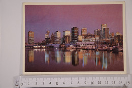 VANCOUVER Canada : Evening Skyline 1982 - Vancouver